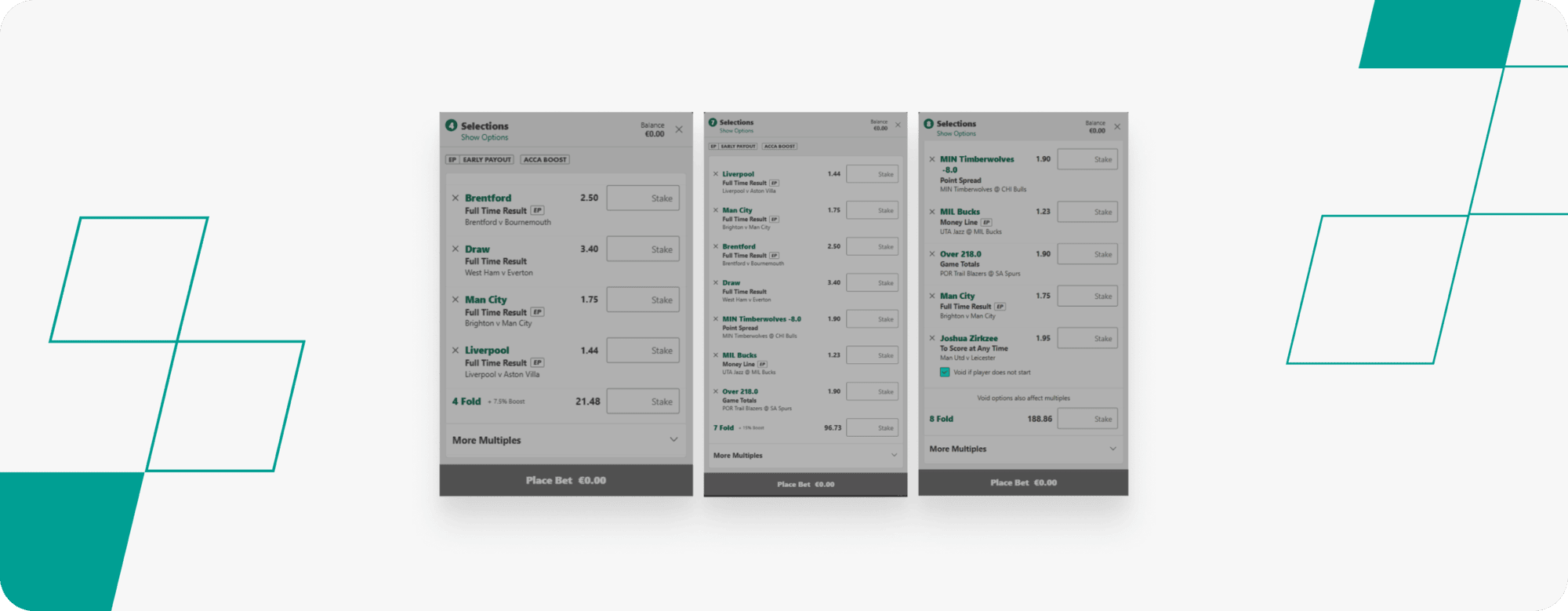 odds on bet365